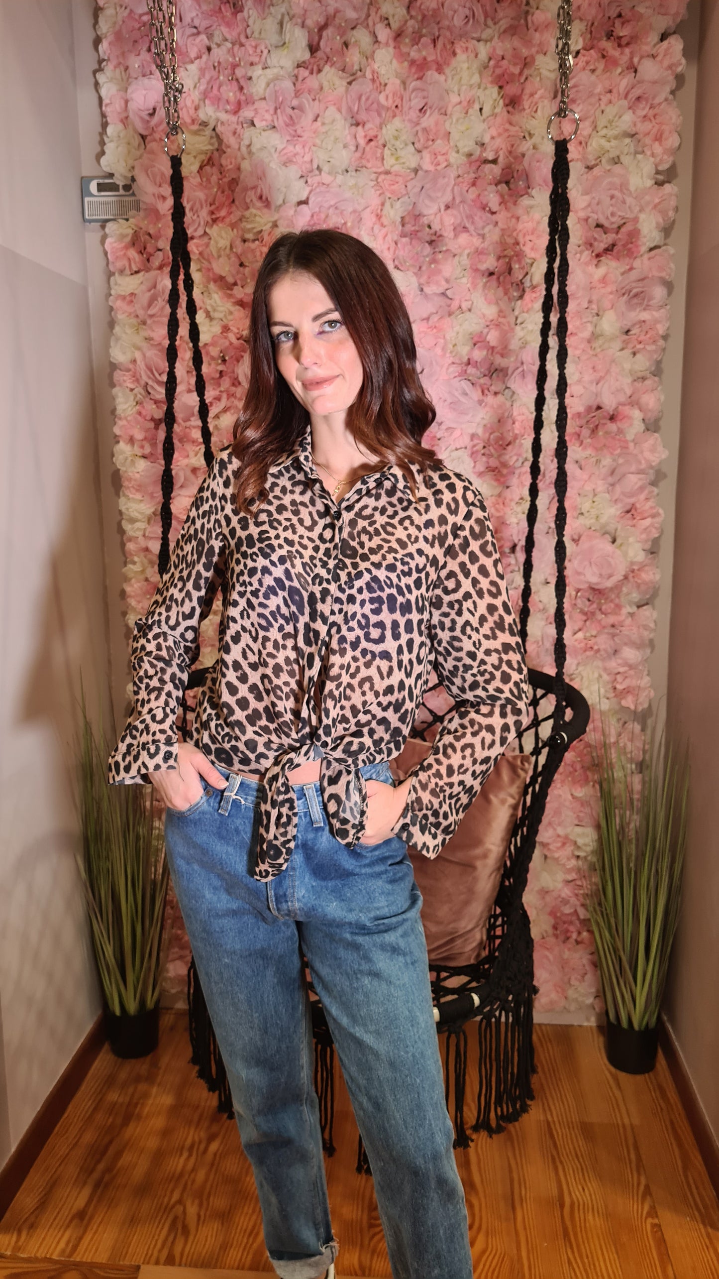 Camicia Leopard