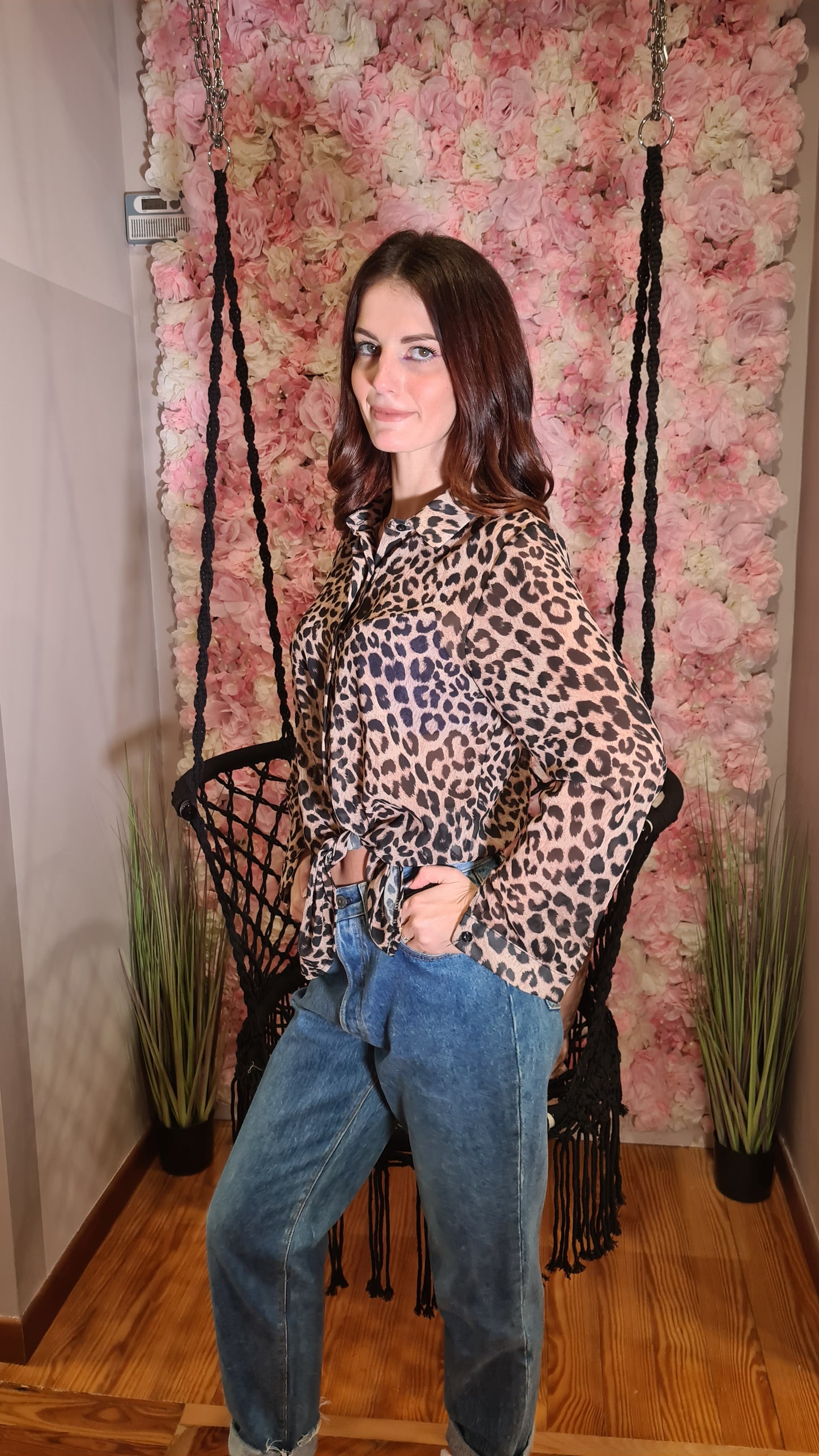 Camicia Leopard