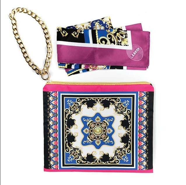 Borsa e foulard